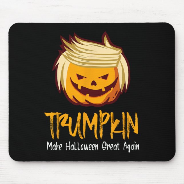 Tapis De Souris Idée cadeau de l'Halloween amusant Donald Trump Co (Devant)