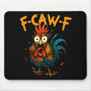 Tapis De Souris Idée de cadeaux drôles F-caw-f pour le travail F C
