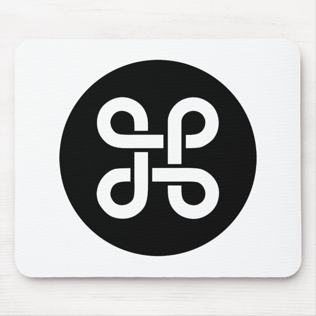 Tapis De Souris Idéologie d'Apple Mac de commande (Devant)