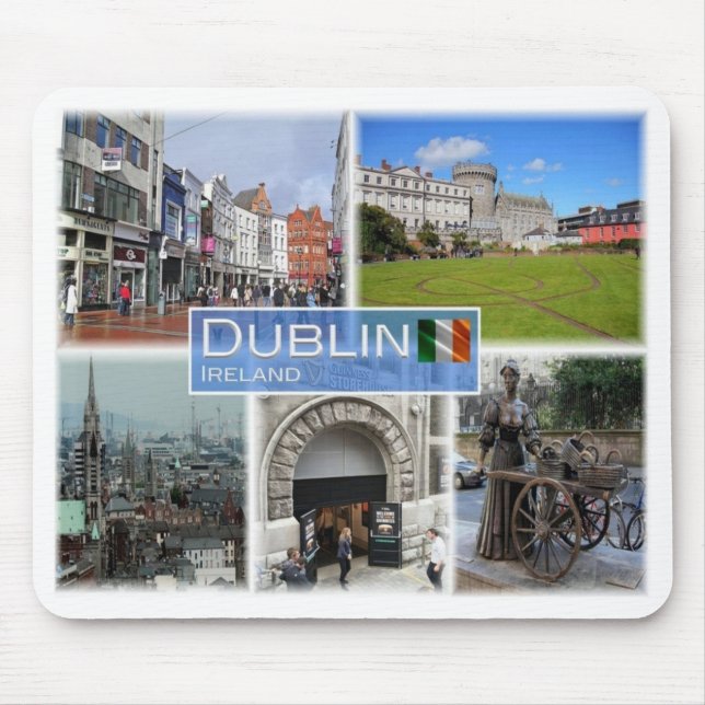 Tapis De Souris IE Irlande - Dublin - (Devant)