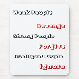 Tapis De Souris IGNORE des gens intelligents - Mousepad
