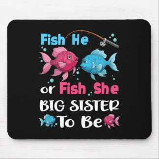 Tapis De Souris Il est poisson ou elle est poisson Révélation du s