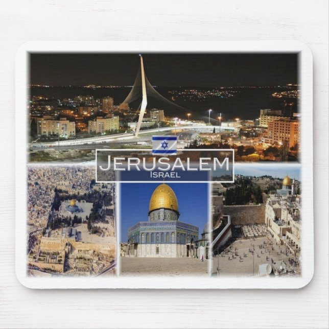 Tapis De Souris IL Israël - Jérusalem - (Devant)