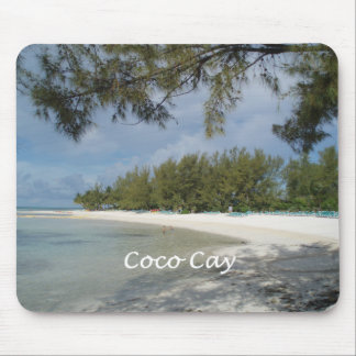 Tapis De Souris Île de banc de sable de Cocos, Bahamas