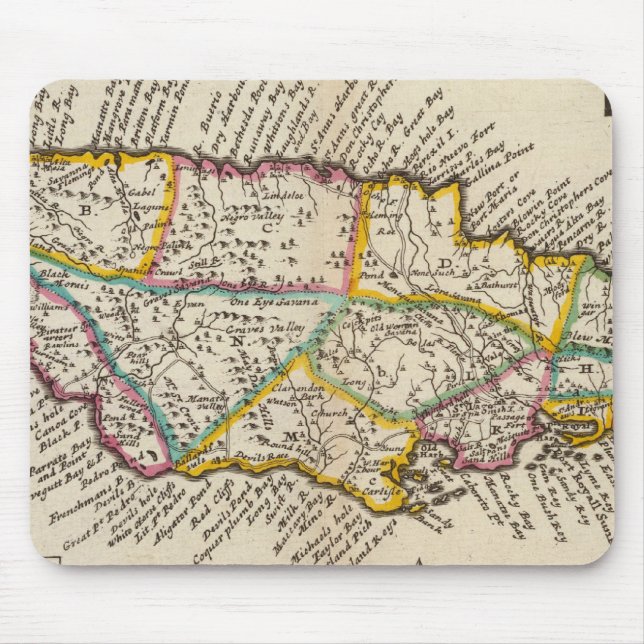 Tapis De Souris Île de Jamaïque (Devant)