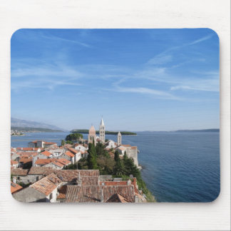 Tapis De Souris Île de la Croatie, de Rab et ville