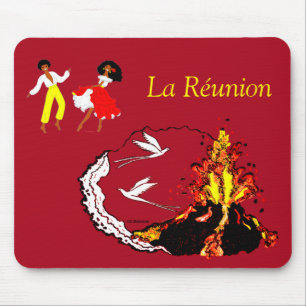 Tapis De Souris Île de La Réunion