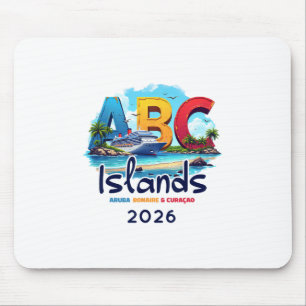 Tapis De Souris Îles Abc Aru Bonaire Curacao Croisière Vacances 20