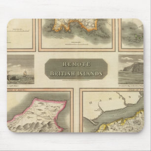 Tapis De Souris Îles britanniques éloignées