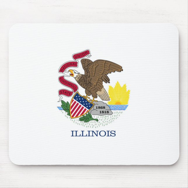 Tapis De Souris Illinois (Devant)