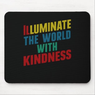 Tapis De Souris Illuminez Le Monde Avec Un Sticker D'Art Génial1