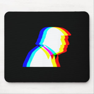 Tapis De Souris Illusion optique Trump Edm
