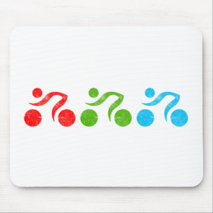 Tapis De Souris Illustrateur moto amusant