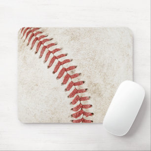 Tapis De Souris Illustration de baseball rustique cool pour lui