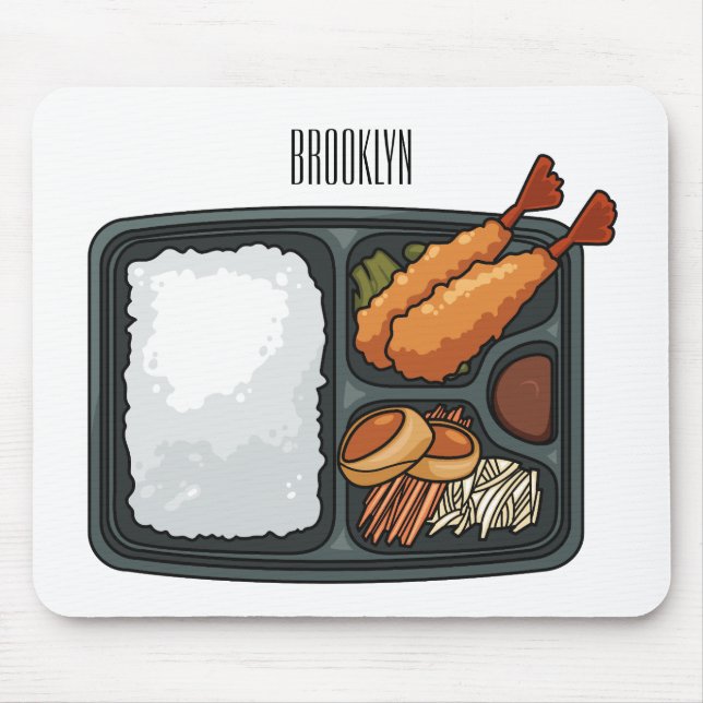 Tapis De Souris Illustration de Bento (Devant)