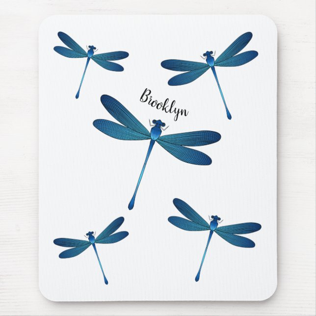 Tapis De Souris Illustration de dragonfly (Devant)