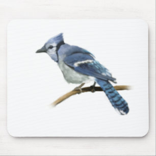 Tapis De Souris Illustration de geai bleu