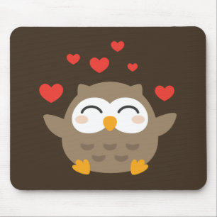 Tapis De Souris Illustration de I Owl You