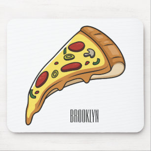 Tapis De Souris Illustration de la pizza