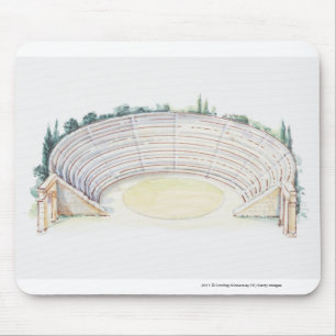 Tapis De Souris Illustration de l'amphithéâtre romain