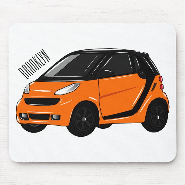 Tapis De Souris Illustration de micro-voiture (Devant)