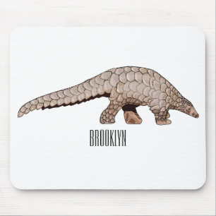 Tapis De Souris Illustration de Pangolin