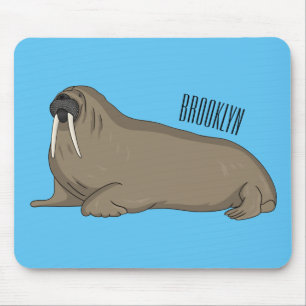 Tapis De Souris Illustration de Walrus