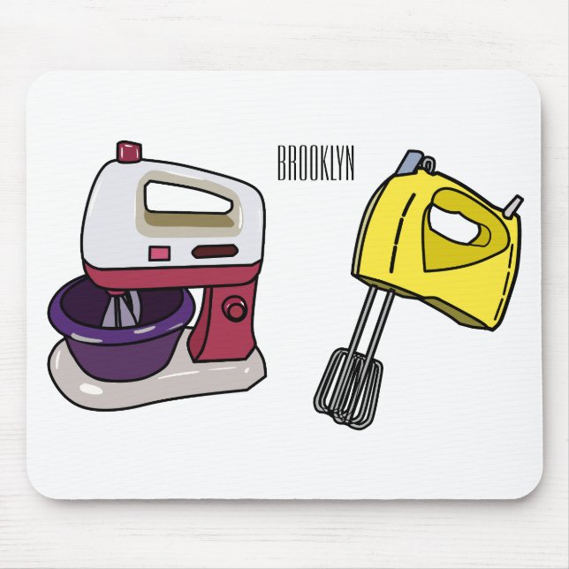 Tapis De Souris Illustration du mixer (Devant)