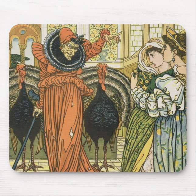 Tapis De Souris Illustration du nain jaune, première édition (Devant)