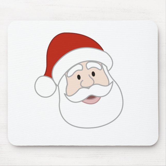 Tapis De Souris Illustration du père noël (Devant)