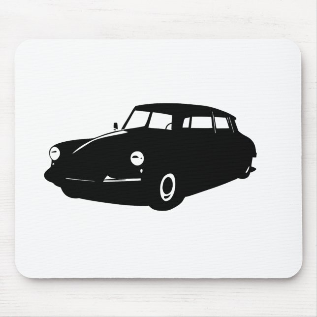 Tapis De Souris Illustration Oldtimer Ds19 Citroen La Déesse (Devant)