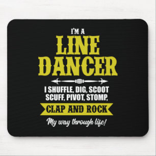Tapis De Souris Im A Line Dancer Ligne Danser Ligne Danser Cadeau