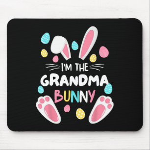 Tapis De Souris I'm The Grandma Bunny Matching Family Easter Party