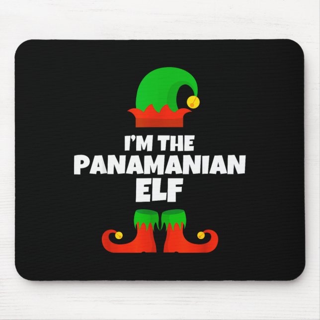 Tapis De Souris I'm The Panamanian Elf Family Pajama Christmas Fun (Devant)