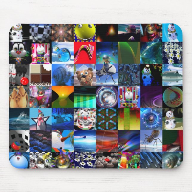 Tapis De Souris Image créative (Devant)