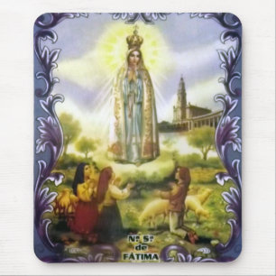 Tapis De Souris Image de l'apparition Notre Dame de Fatima
