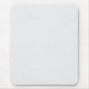 Tapis De Souris Image du cuir blanc