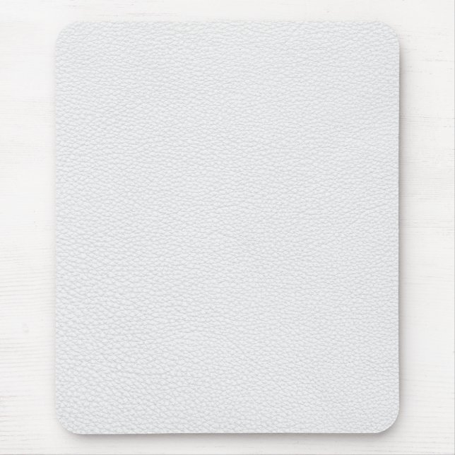 Tapis De Souris Image du cuir blanc (Devant)