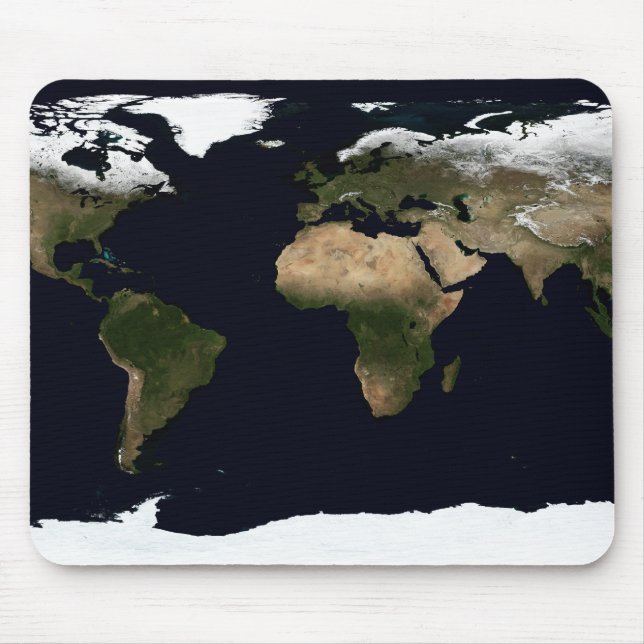 Tapis De Souris Image mondiale de notre monde (Devant)