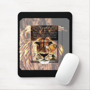 Tapis De Souris Images de l'Écriture : Le Décret du Lion 2D