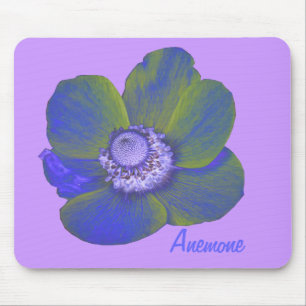 Tapis De Souris Imaginaire coloré personnalisable Anemone Mousepad