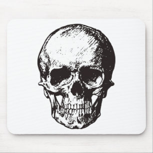 Tapis De Souris Imaginaire crâne Art Rock Punk Métal lourd