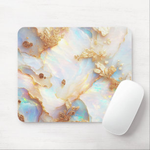 Tapis De Souris Imaginaire cristal Opal Iridescente Holographique