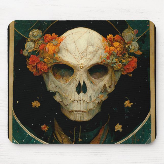 Tapis De Souris Imaginaire de démoniste nocturne (Devant)