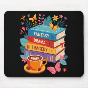 Tapis De Souris Imaginaire Drame Tragedy Livres Subtle Anti-Trump