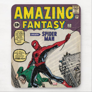 Tapis De Souris Imaginaire Extraordinaire Spider-Man Comic #15