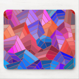 Tapis De Souris Imaginaire Montagnes Vue du ciel