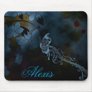 Tapis De Souris Imaginaire papillon en vol