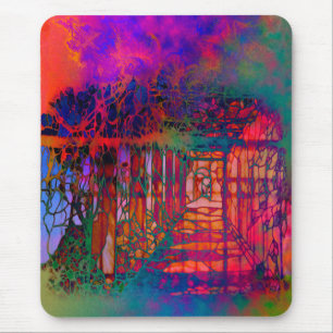 Tapis De Souris Imaginaire rêveur Mousepad de "jardin"