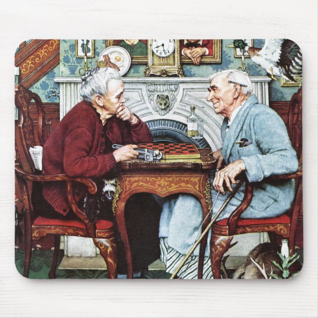 Tapis De Souris Imbécile d'avril, 1943 (Devant)